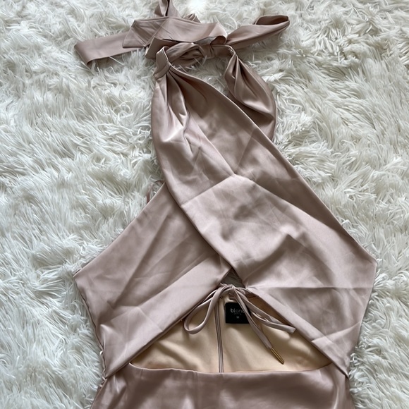 NWOT satin dress - Picture 4 of 8